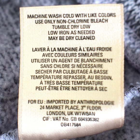 Anthro Saturday Sunday Spacedye Cowl Neck Sweater - Picture 8 of 10